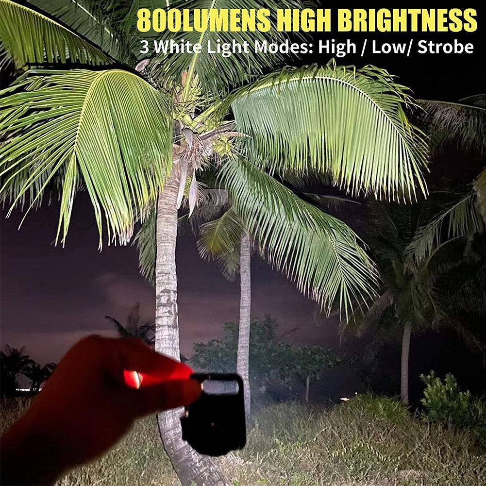 Gantungan Kunci Lampu LED Mini Portable Multifungsi USB Rechargeable Dengan Pembuka Botol Untuk Camping / Outdoor