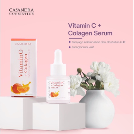Casandra Vitamin C + Collagen serum 20 ML