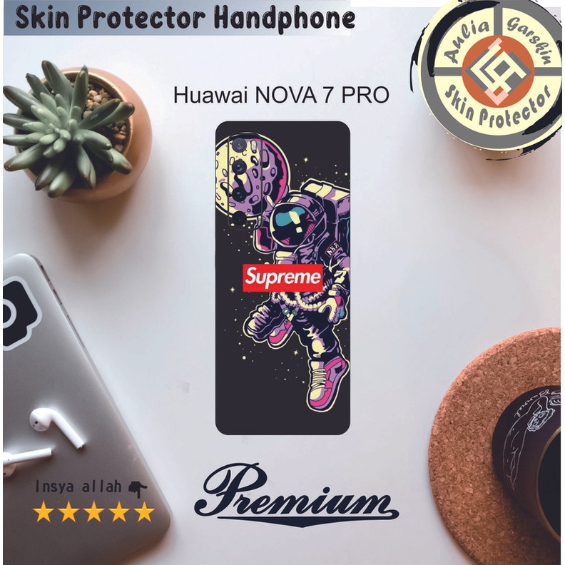 Dapat 2pcs Garskin HP Huawai NOVA 7 pro Motif jg - Free Custom Motif Via Chat