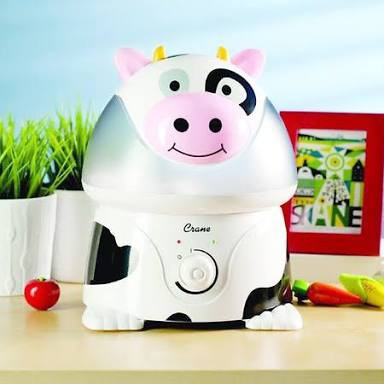 Crane Ultrasonic Cool Mist Humidifier - Cow