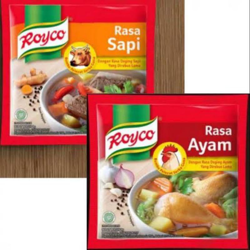 

Royco sapi// Royco ayam/penyedap rasa