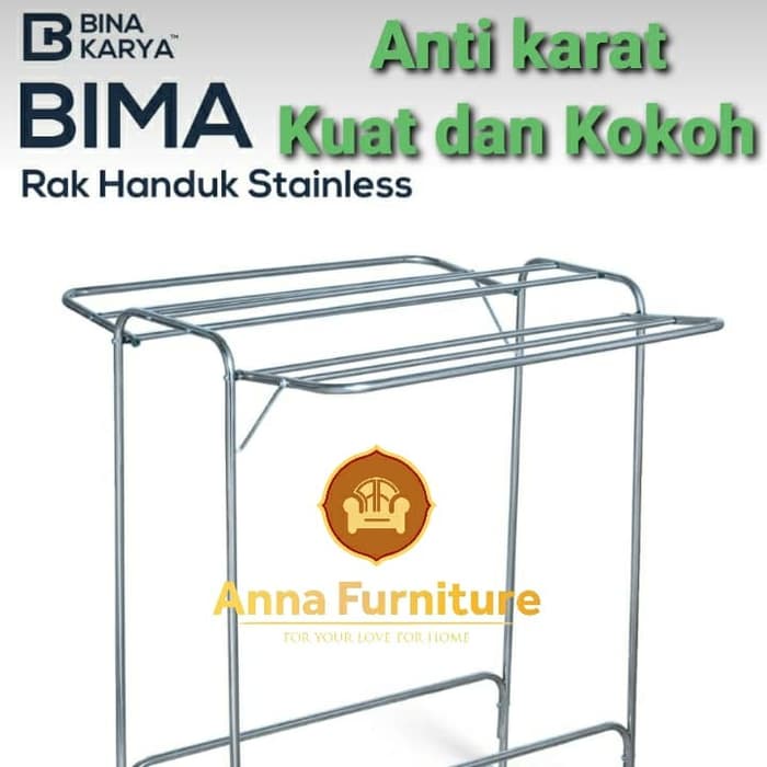 JEMURAN HANDUK STAINLESS STEEL BIMA,RAK HANDUK STAINLESS