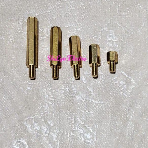 SPICER KAKI PCB SPACER GOLD 0.5CM 1CM 1.5CM 2CM 2.5CM 3CM