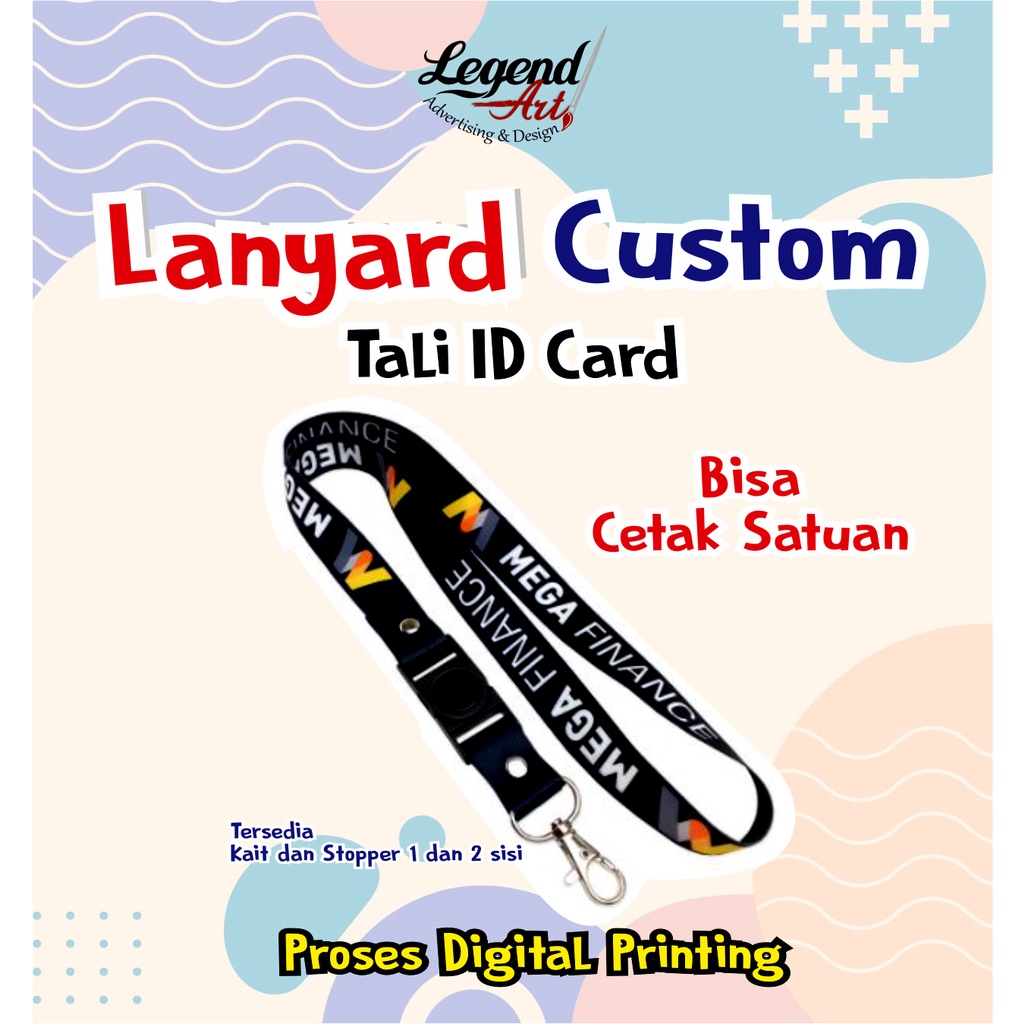 

Tali Id Card / Lanyard Custom - Free Desain