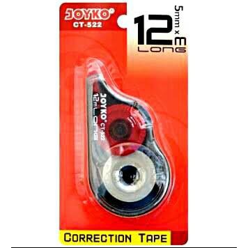 

Correction Tape Joyko Tip ex Kertas CT-522 5mm x 12m