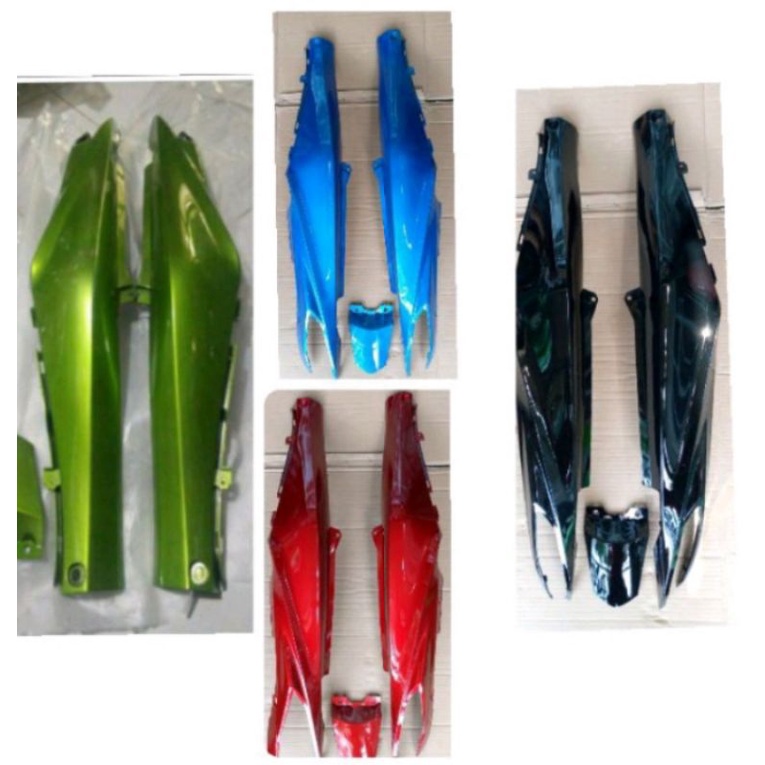 cover body samping bodi belakang kanan & kiri motor Jupiter Robot / Jupiter z new 2010