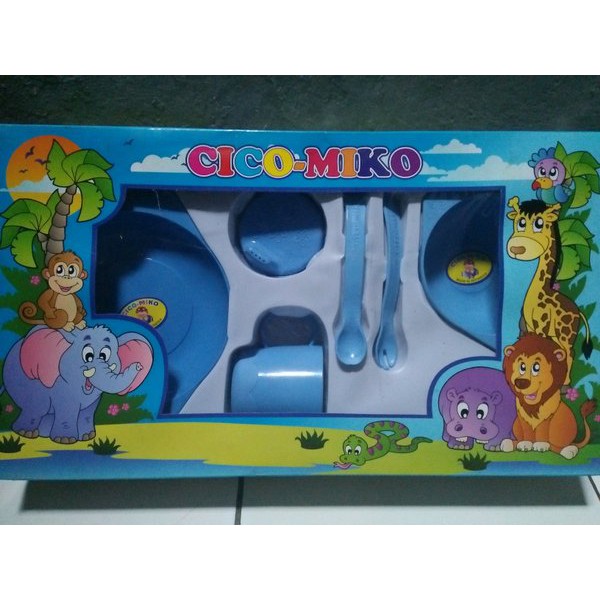 Tempat makan bayi cico miko medium feeding set ciko - miko Tempat Makan Bayi Murah