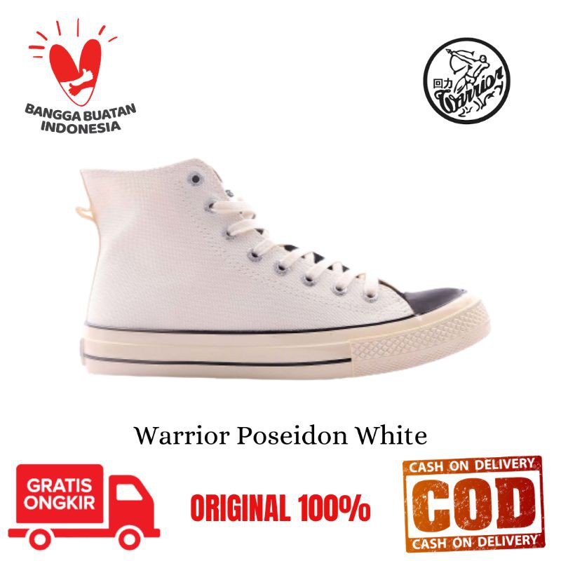 Warrior Poseidon White