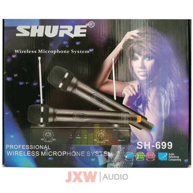 MIC WIRELESS SHURE SH 699 SN 699 / MICROPHONE WIRELESS SHURE SH-699 SN-699 / MIC SHURE SH699 SN699