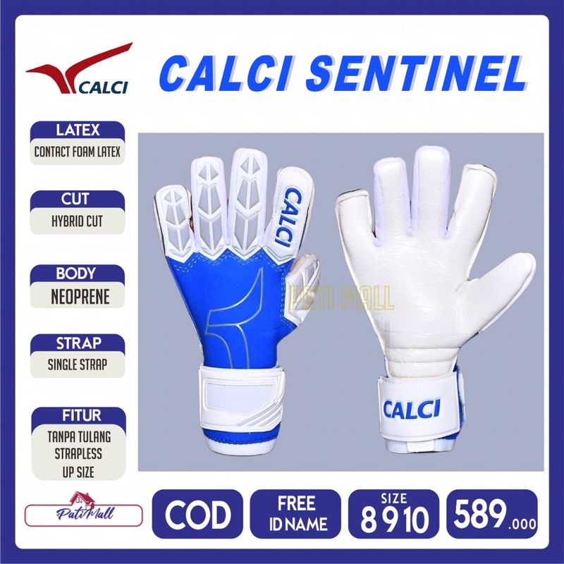 CALCI SENTINEL SARUNG TANGAN KIPER ORIGINAL