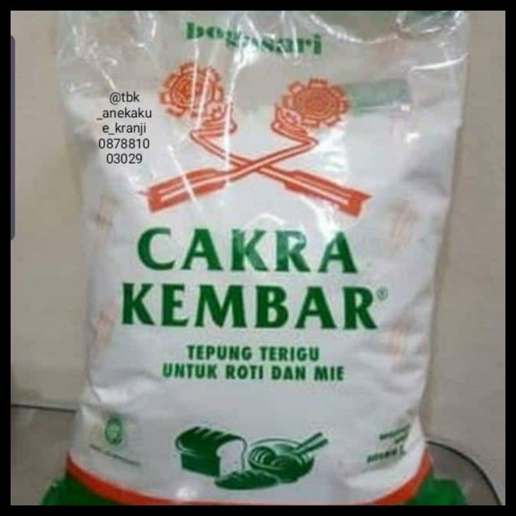 

TERBARUU!! Terigu Cakra Ekonomis 1 kg per dus/mie/roti/Bogasari via Gojek TERBARU