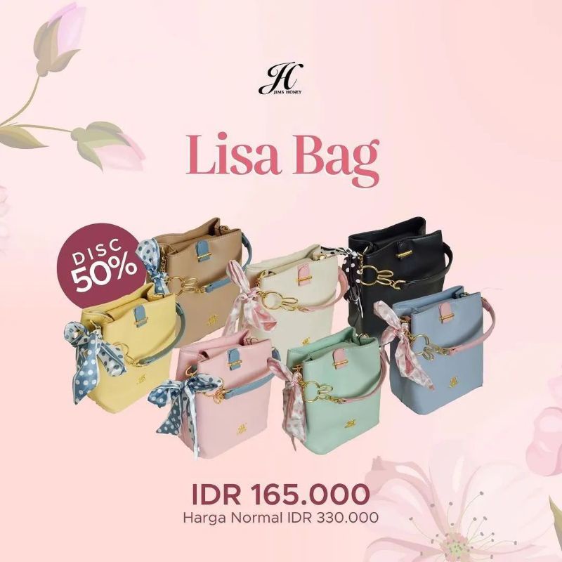 LISA BAG / JIMS HONEY /TAS SELEMPANG/ TAS WANITA/ TAS KEKINIAN /BISA COD/ Open Resseler / TAS BERKUALITAS HARGA TERBAIK /MURAH