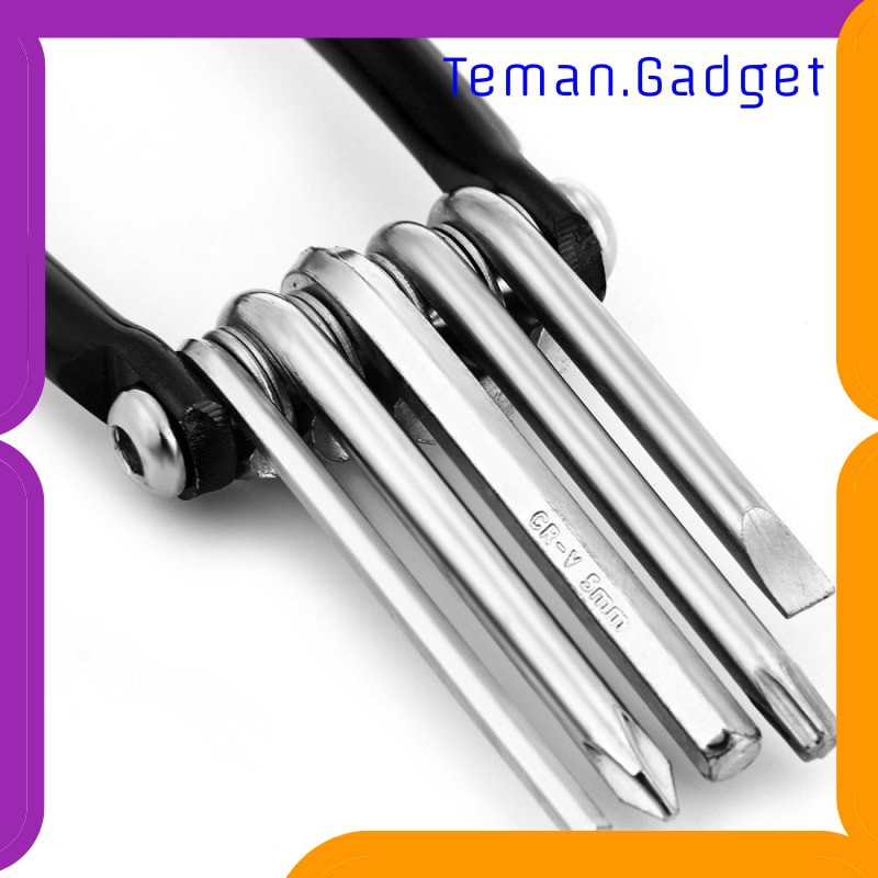 TG-DE359 KNIFEZER OBENG SET EDC 11 IN 1 - T25