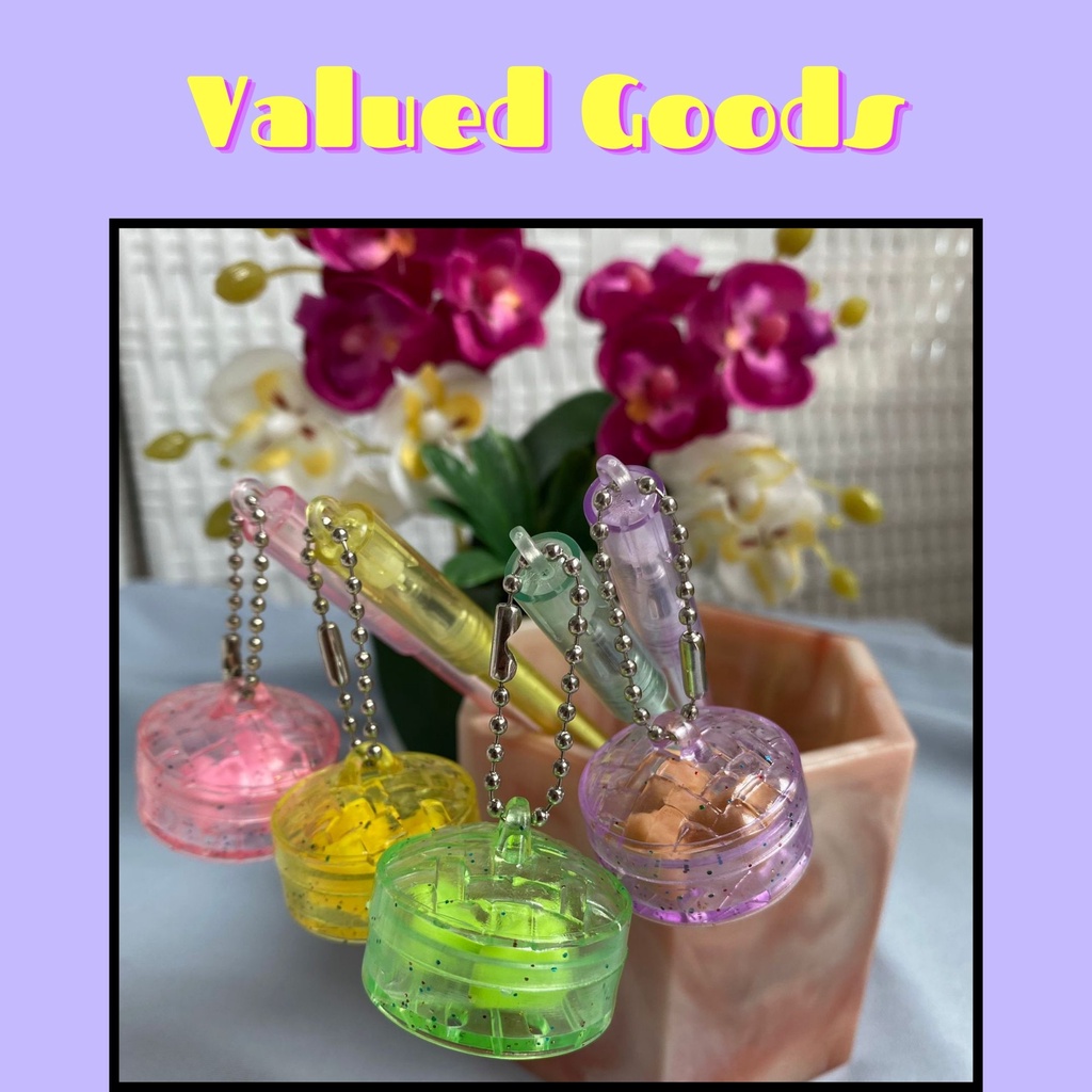

Pulpen Gantungan Dimsum Bakcang - PINK HIJAU KUNING - pena lucu pen gel bolpoin bulpen warna warni unik alat tulis hadiah anak sekolah & kantor stationery cute karakter kartun - valued goods (vg)