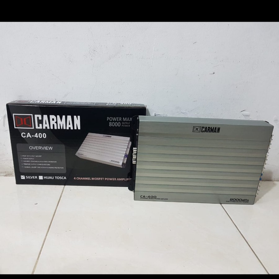 Power Amplifier Mobil Carman CA 400 8000watt 4channel