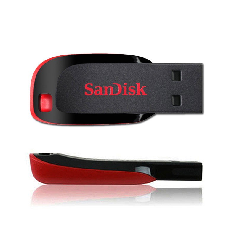 Sandisk Flashdisk 8GB Blade CZ50 - Sandisk Flash disk 8 GB - Sandisk USB drive 8GB USB 2.0