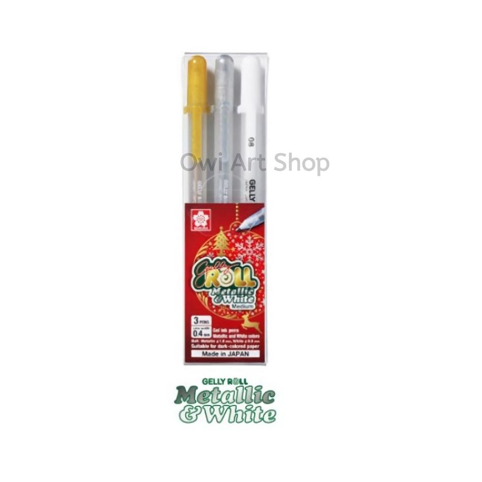 

[KODE PRODUK BTFUA5675] Sakura Gelly Roll White Pen Classic (08, 05, 10)