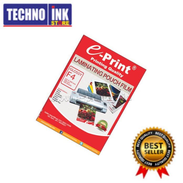 

laminating pouch film ukuran F4