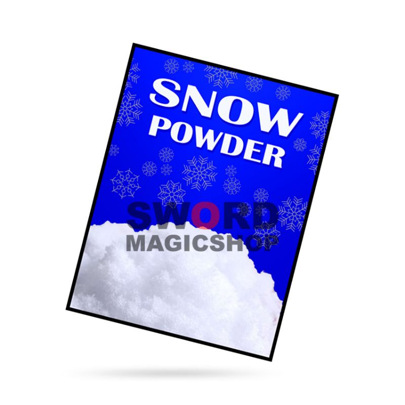Magic Snow Powder - Instant Snow - Bubuk Salju - Slime - Salju Buatan - Sword Magic Shop