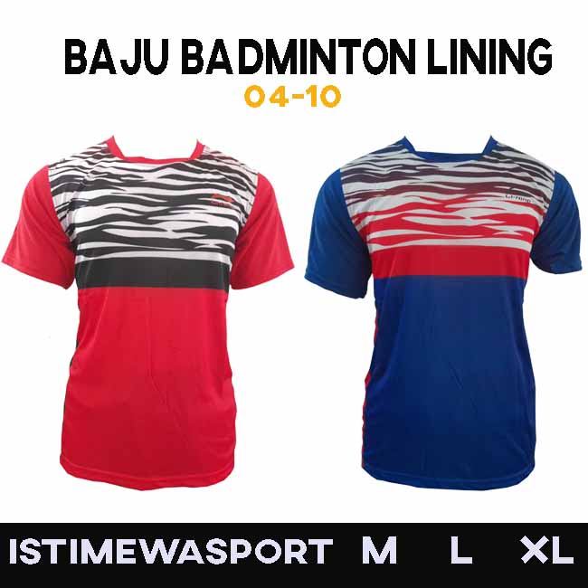 KLO2 Baju Badminton baju Bulutangkis kaos badminton Jersey badminton Jersey Bulutangkis Linning