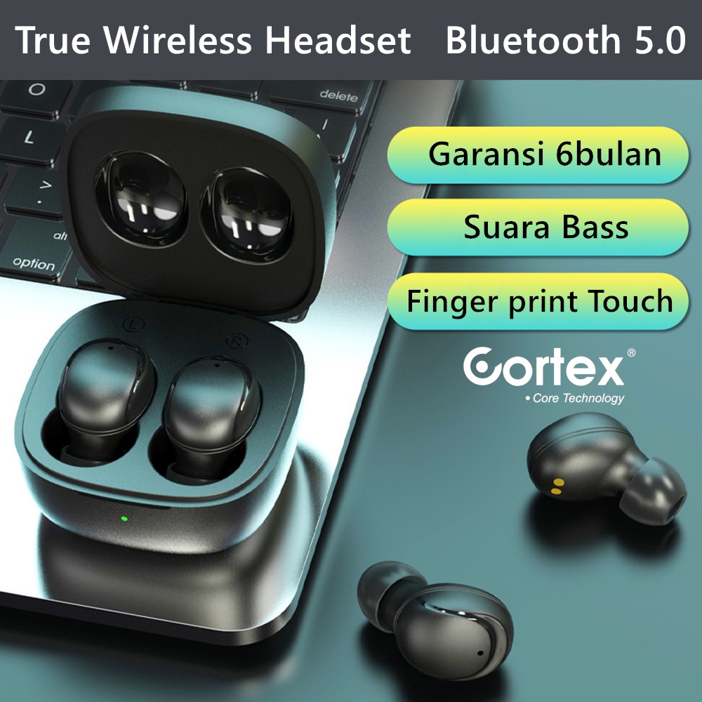 Cortex XY-30 True Wireless Headset Bluetooth Earphone Mini Earbuds TWS