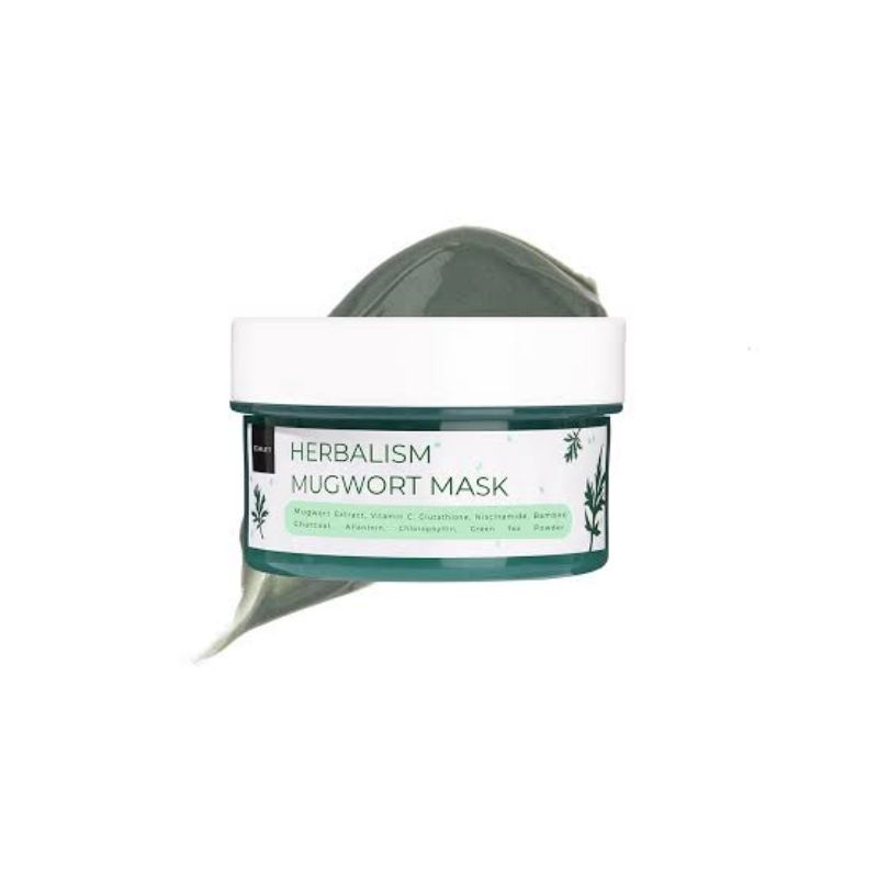 Scarlett Herbalism Mugwort Mask 100 g / Masker Wajah / Masker Scarlett