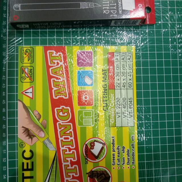 

Paket Cutting Mat A2 - Pen Cutter