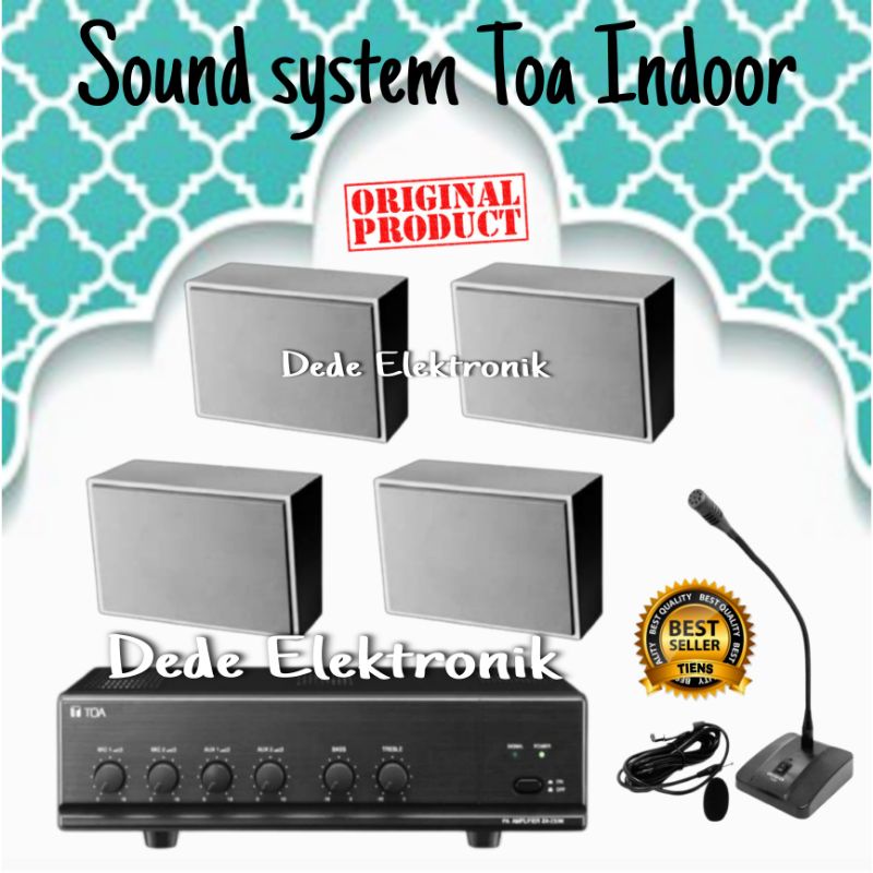 PAKET SPEAKER TOA DALAM RUANGAN ORIGINAL/SPEAKER TOA INDOOR