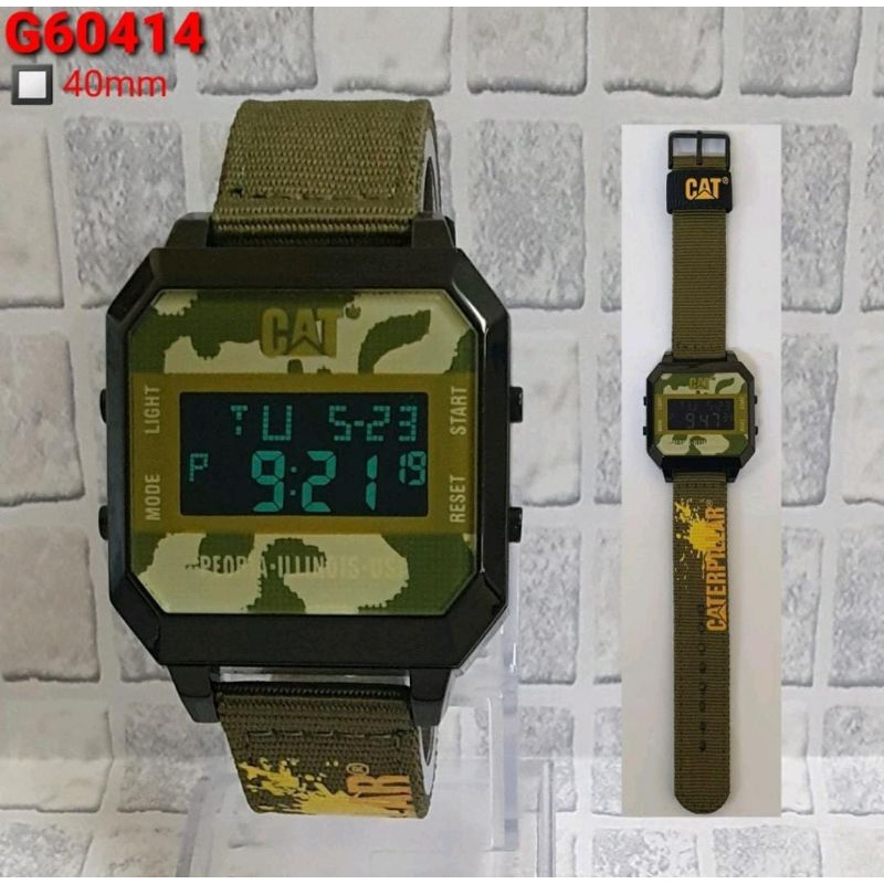 Jam Tangan Digital CAT Fashion Pria Jam Tangan Terlaris Netizen Jam Tangan Keren