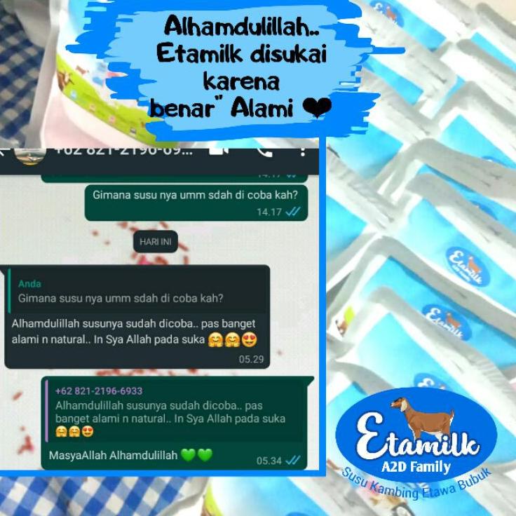 

Terbaik Hari Ini ETAMILK A2D Family (Susu Kambing Etawa Bubuk Alami) ヵ 11
