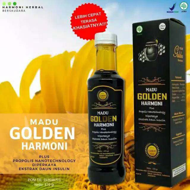 Madu Golden Harmoni original / Madu Hitam Pahit Golden Harmoni