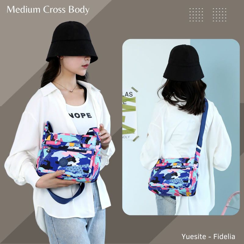 TAS SELEMPANG WANITA YUESITE FIDELIA MEDIUM CROSSBODY