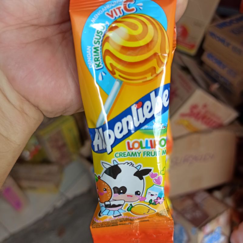 

Permen Lollipop Alpenliebe Rasa Jeruk Dan Mangga 6g