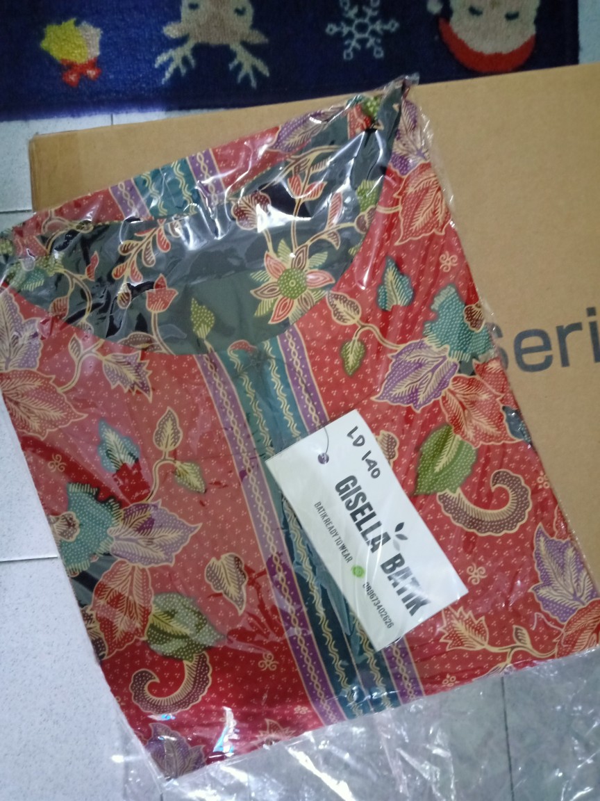 Tunik Batik Ld 120 Ld 130 Ld 140 Big Size Batik Jumbo