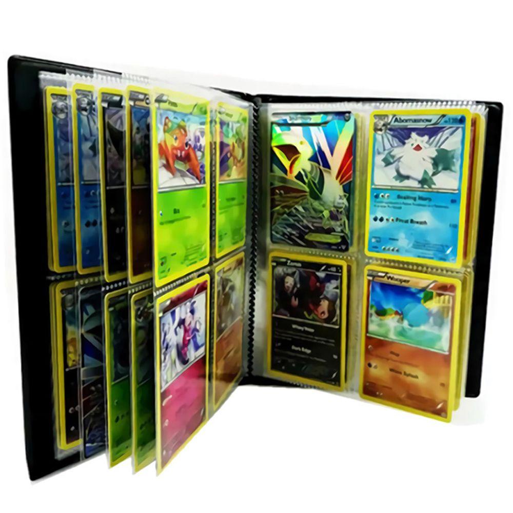 Top 240lembar Kartu Koleksi Buku Aneka Pilihan Pikachu Album Anak Gift Protection Folder