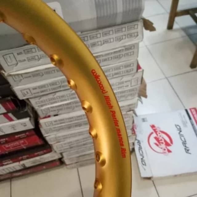 VELG WILWOOD U SHAPE 160 185 RING 17 GOLD