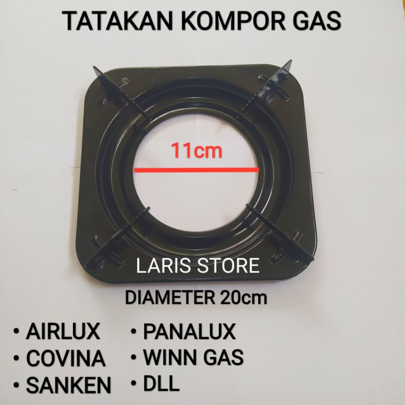 Tatakan Kompor Gas Kaki 4 Panalux Dll