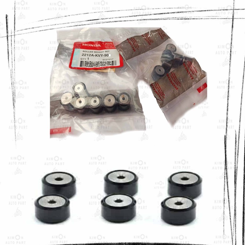 ROLLER BEAT KARBU ROLLER SCOOPY KARBU Roller Weight Set BeAT Spacy Karbu 2212AKVY900 ROLLER SET BEAT