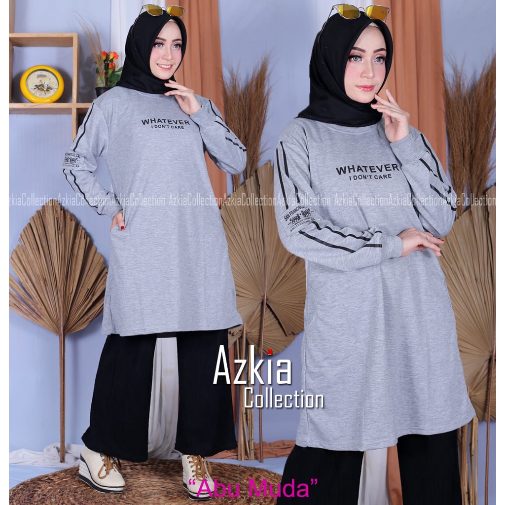 tunik wanita kaos babyterry