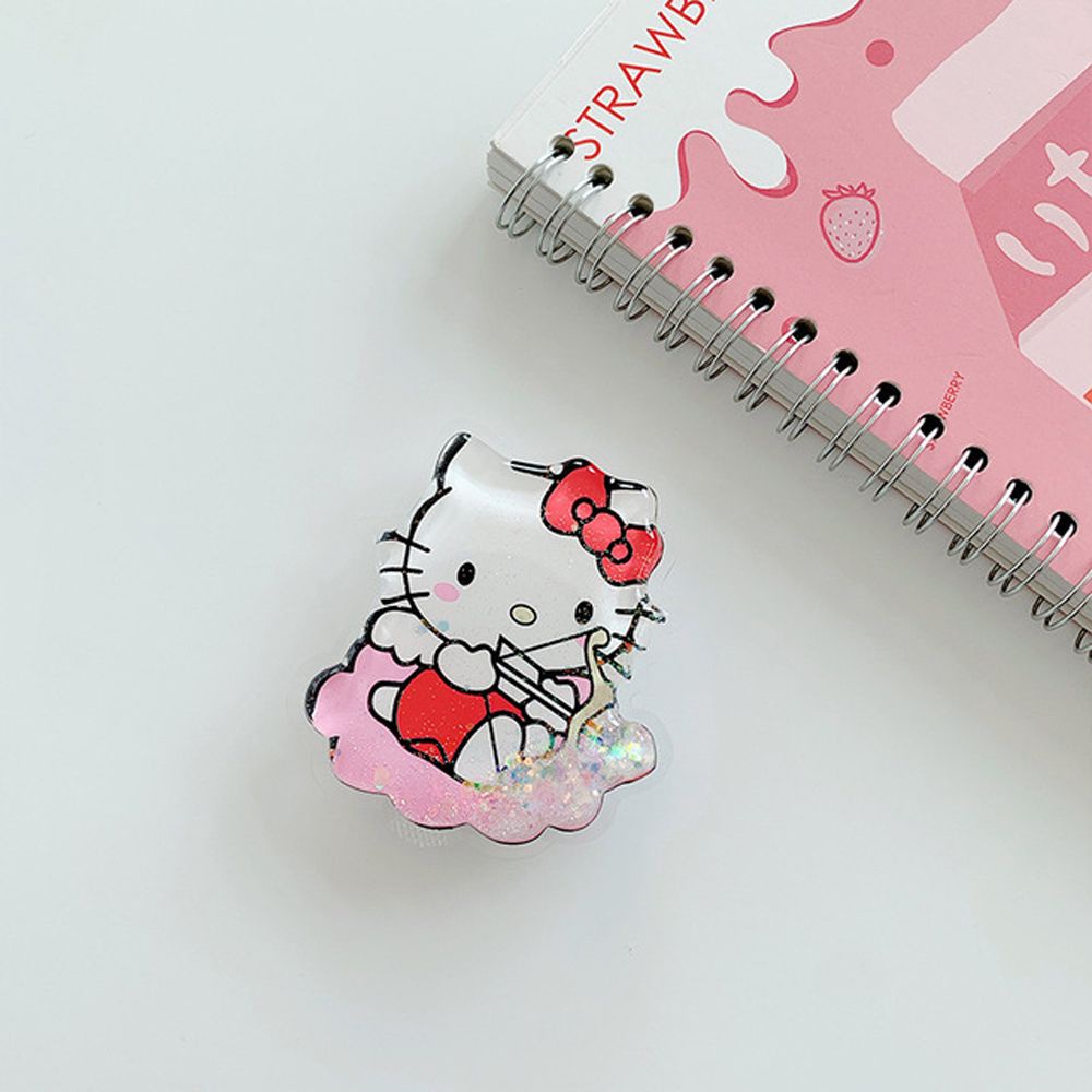 Lanfy Popsocket Hp / Smartphone Motif Kartun Kucing