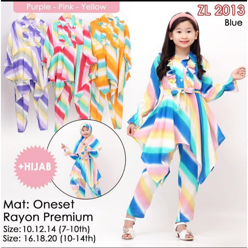 ONESET RAYON PREMIUM UMUR 11-14 TAHUN