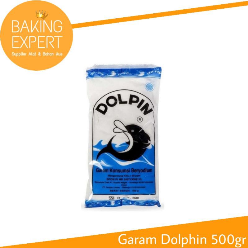 

Garam meja dapur Dolphin 500gr beryodium salt dolpin lumba-lumba