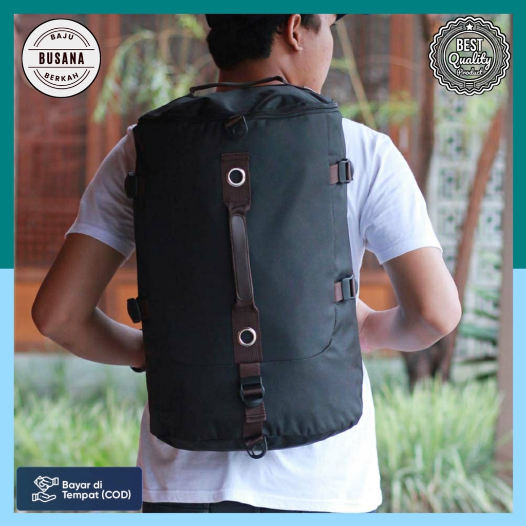 Tas Punggung duffel Pria Besar Multifungsi Travel Gunung Traveling