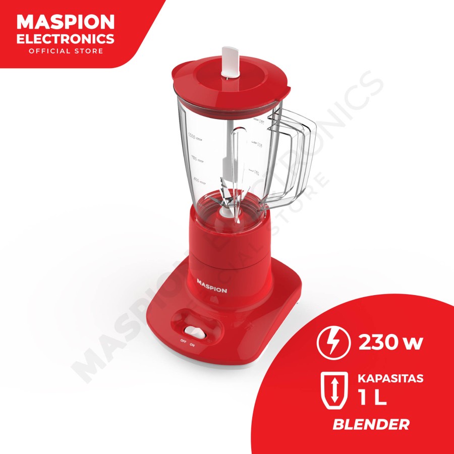 Maspion MT 1261PL 1L Blender Plastik Murah Surabaya MT 1261 PL