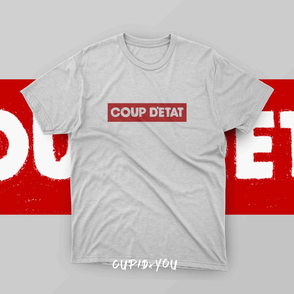 KAOS CUSTOM SABLON FULL COLOR UNISEX | COUP D'ETAT G-DRAGON