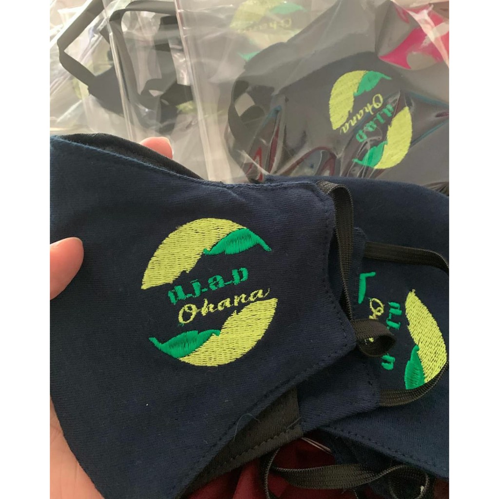 Masker Kain Custom Bordir