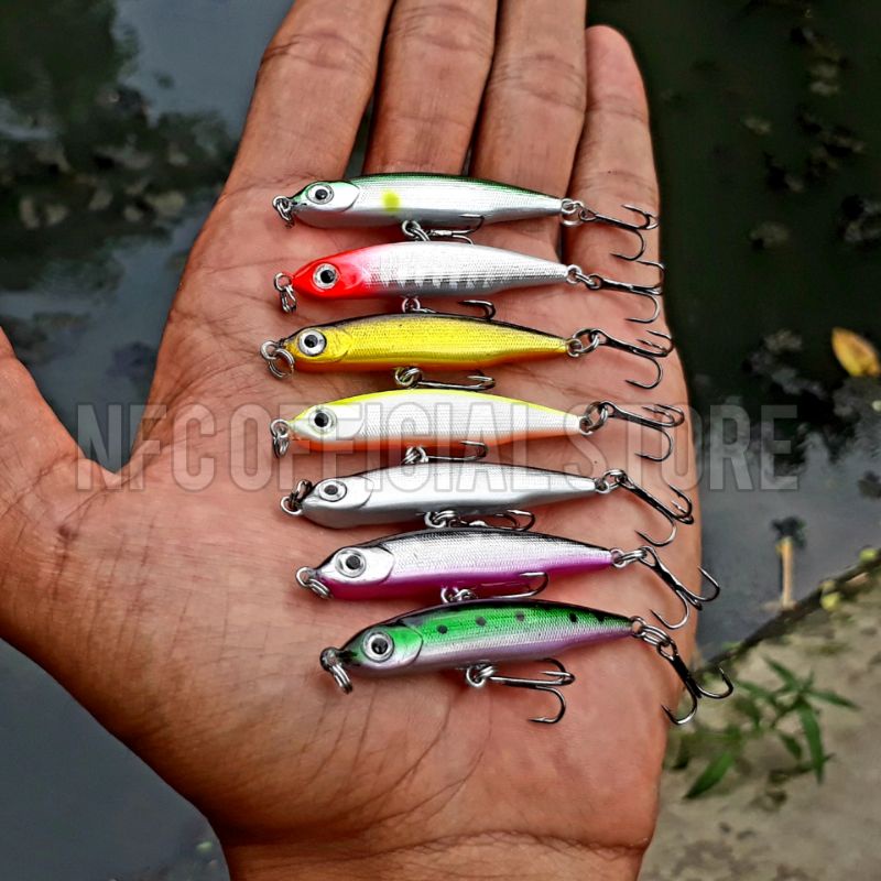 Mini Pencil Sinking 5cm / 4gram Flutter stick bait PREMIUM QUALITY