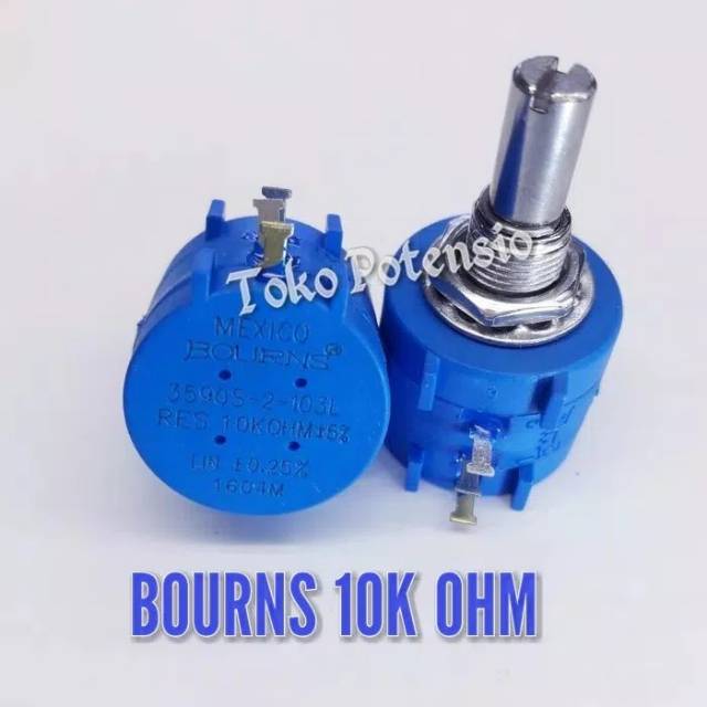 POTENSIO BOURNS 10K 10xPUTARAN