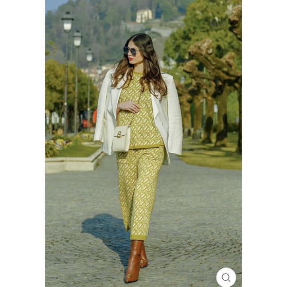 benang jarum bimu knit top & pants S