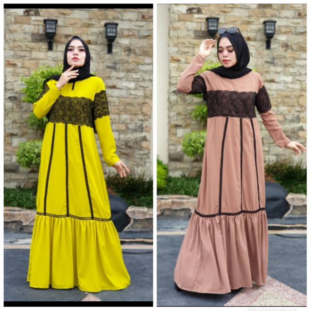 Yuveleen Dress ORI Hareem syar'i
